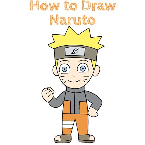 How To Draw Naruto Step By Step How To Draw Easy