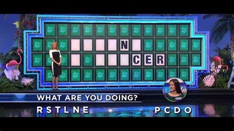 Teacher Solves Wheel Of Fortune Bonus Puzzle With 4 Letters Can You