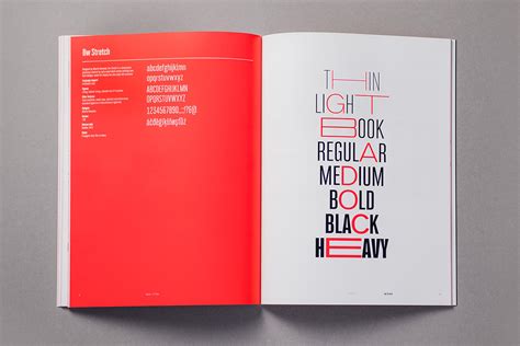 Bw Font Catalogue 2014 2017 On Behance