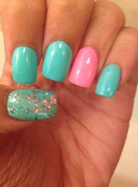 More images for coral and teal nail designs » Nails Coral Teal Art Designs 23 Ideas | Teal nails, Trendy ...