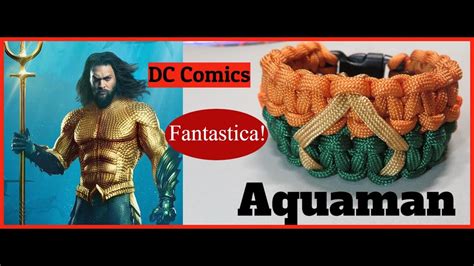 Paracord How To Make Aquaman Bracelet Diy Bracelet Bracelet
