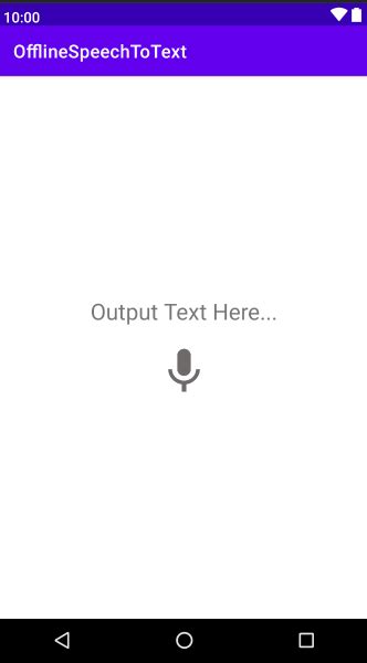 Offline Speech To Text Without Any Popup Dialog In Android Geeksforgeeks