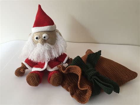 Crochet Santa Amigurumi Crochet Santa Amigurumi Santa Santa | Etsy | Crochet santa, Christmas 