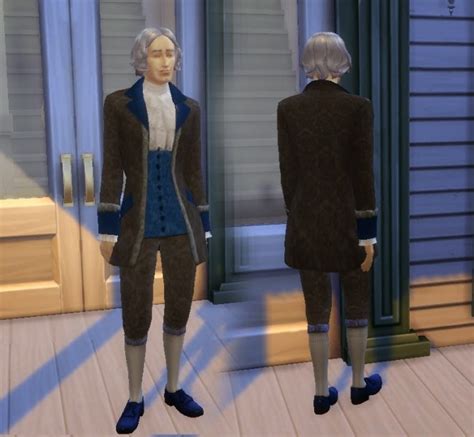 Rococo Clothes For Males At My Stuff Sims 4 Updates