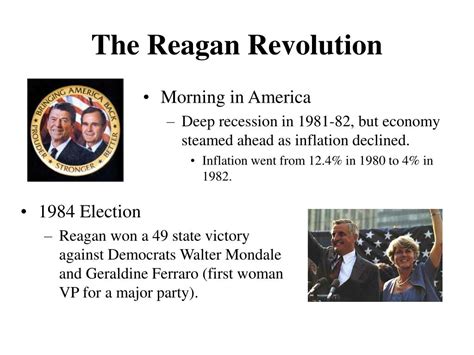 Ppt The Reagan Revolution Powerpoint Presentation Free Download Id