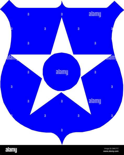 Blue Military Star Stock Vector Images Alamy