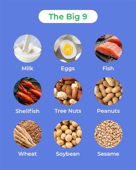 Avoiding Food Allergies Keep In Mind The Big 9