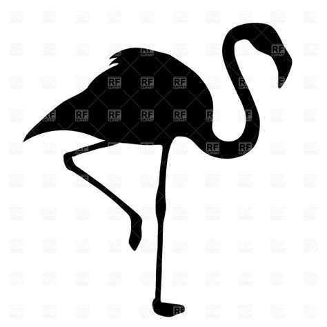 Vector Image Of Flamingo Silhouette 1427 Includes Graphic