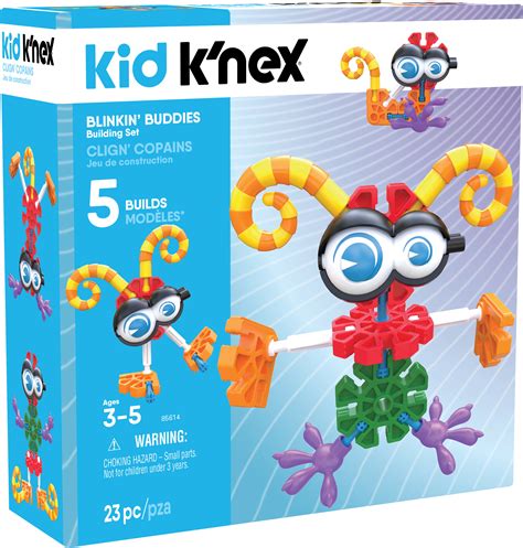 Kid Knex Blinkin Buddies Building Set 23 Pieces Ages 3 And Up