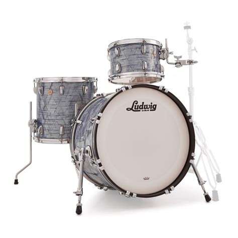 Ludwig Classic Maple 20in Downbeat Shell Pack Sky Blue Pearl