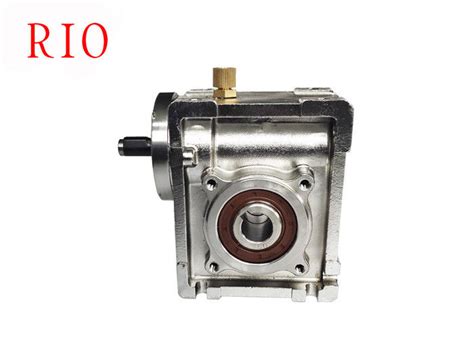 Speed Transmission Right Angle Worm Gear Reduction Gearbox Self Locking
