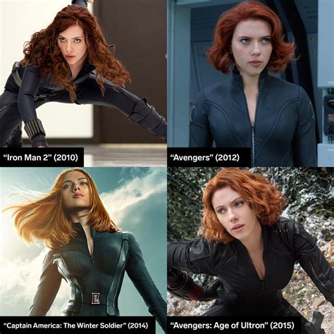 Avengers Infinity War Why Black Widow Has Blonde Hair