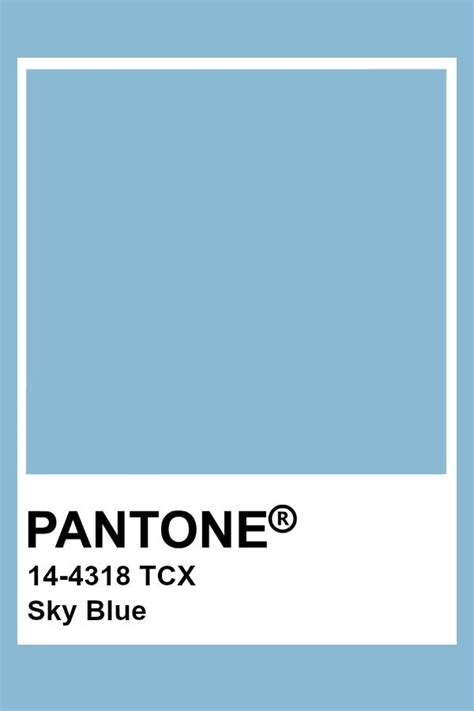 Pantone Sky Blue Pantone Colour Palettes Pantone Color Blue Colour