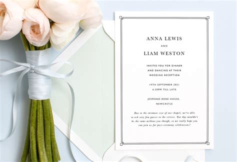 Wedding Invitation Wording Ideas And Inspiration Papier