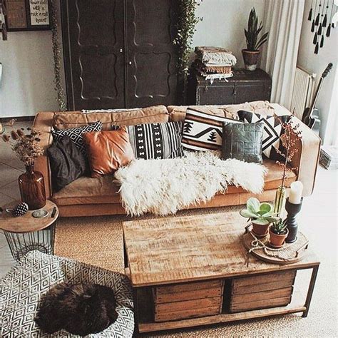 46 The Best Bohemian Farmhouse Decorating Ideas For Your Living Room