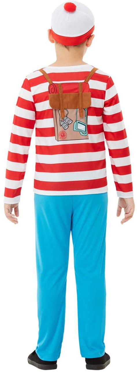 Kids Deluxe Wheres Wally Costume