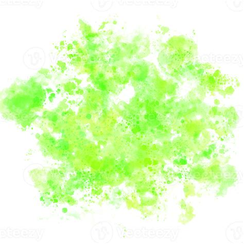 Green Watercolor Splash Background 32622589 Png
