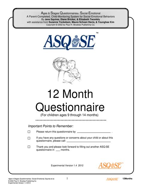 Asq 12 Months Fill Out And Sign Online Dochub