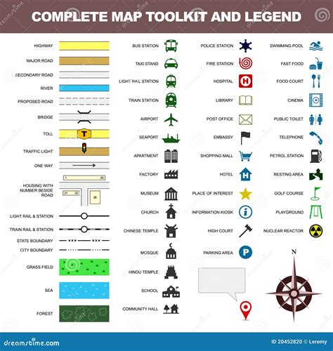 Road Map Symbols Key Todays Update