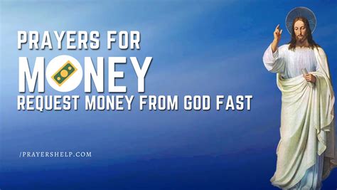 Prayers For Money Request Money From God Fast Prayers Help