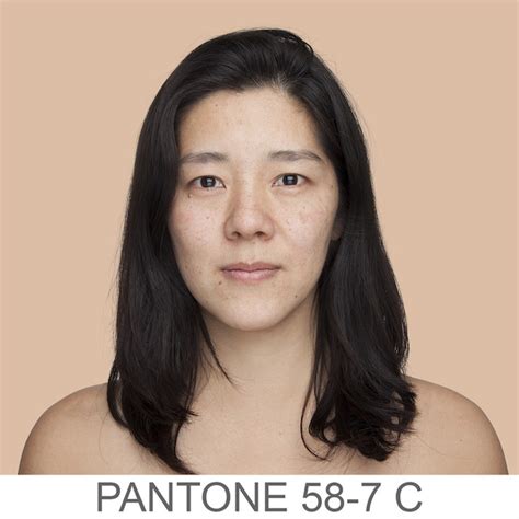 Photographer Angelica Dass Matches Skin Tones With Pantone Colors Ignant Face Reference