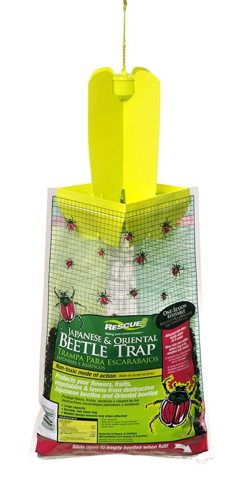 Rescue Jbtz Non Toxic Disposable Japanese And Oriental Beetle Trap