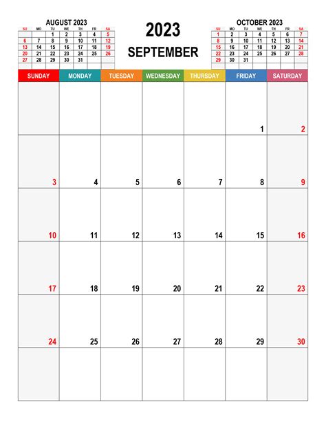 Calendar For September 2023 Free Calendarsu