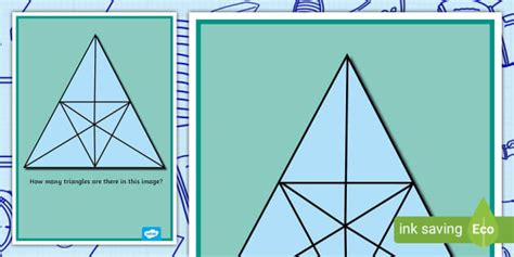 👉 How Many Triangles Display Poster Twinkl