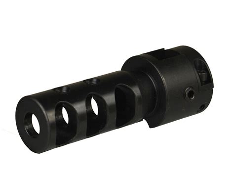 All Steel Sks X Mm Bolt On Comp Muzzle Brake Recoil Reducer W Tighten Screw Grabaci N Y