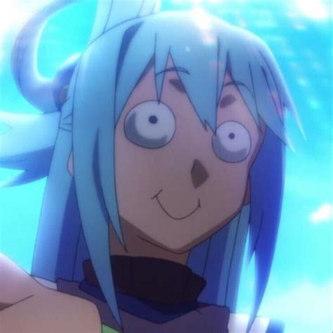 Aqua Anime Smug Face