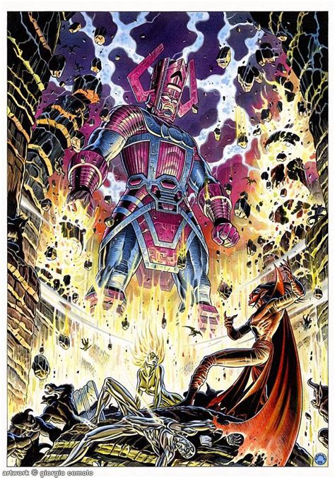 Galactus Vs Mephisto Comic Art Community Gallery Of Comic Art