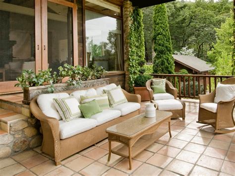 Pictures of outdoor patio tile designs using pavers, marble, slate, rubber or wood decking. Patio Tiles | HGTV