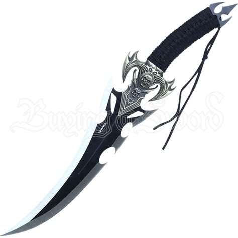 Curved Skull Dagger Np Hwt252bk By Medieval Swords Functional Swords