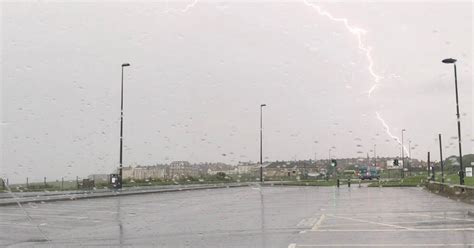 Cracking Thunder And Lightning In Newcastle And The North East Captured