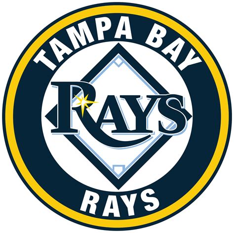 Tampa Bay Rays Logo Circle Logo Vinyl Decal Sticker 5 Sizes Sportz