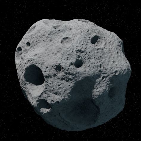 3d Asteroid Meteoroid Rock