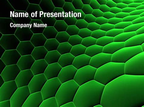 Green Cells Powerpoint Templates Green Cells Powerpoint Backgrounds