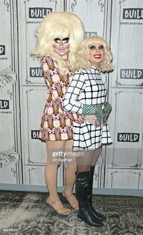 drag queens trixie mattel and katya zamolodchikova attend build to news photo getty images