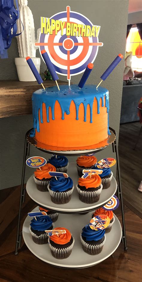 Nerf Party Food Nerf Birthday Party Ball Birthday Parties Fiesta Birthday Birthday Party