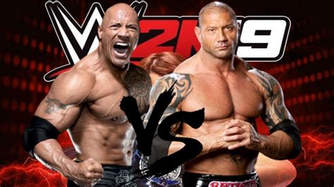 Wwe 2k19 Matches The Rock Vs Batista Youtube