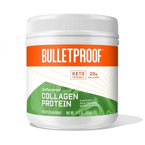 Bulletproof Unflavored Collagen Protein Powder 143 Oz