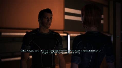 Mass Effect 1 Femshep 04 After Eden Prime Kaidan Alenko Youtube