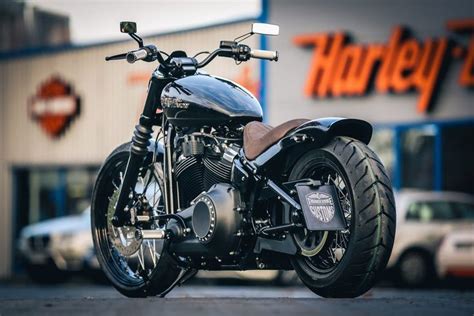 Customized Harley Davidson Softail Umbauten Von Thunderbike Harley