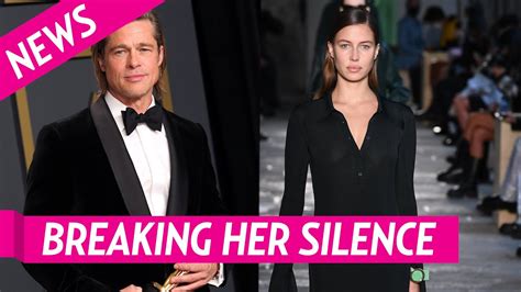 Brad Pitts Ex Girlfriend Nicole Poturalski Breaks Her Silence After