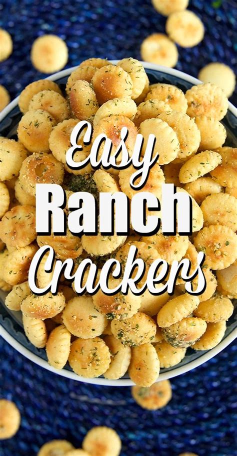 Check spelling or type a new query. Easy Ranch Oyster Crackers | Recipe | Snack mix recipes ...