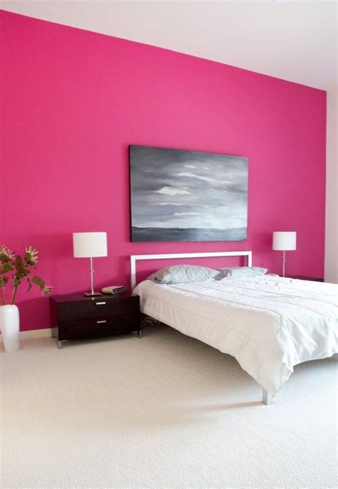 Pink rooms aren't just for a nursery or a little girl's room. Painting Ideas: 10 Intense Wall Paint Colors to Push Your ...