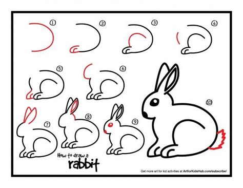 I share tips and tricks on how to improve your drawing skills thro. How To Draw A Rabbit - Art For Kids Hub - | The shorts ...
