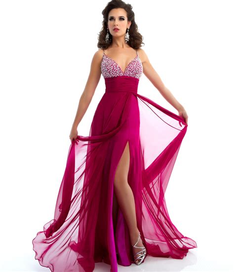 New Arrival Sexy Evening Dresses V Neck Evening Gown Sleeveless Backless Prom Dress Chiffon