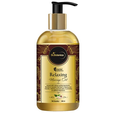 Oriental Botanics Relaxing Body Massage Oil Buy Oriental Botanics Relaxing Body Massage Oil