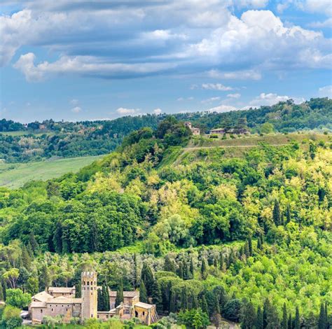 Medieval Castle Near Orvieto Italy Region Umbria Stock Photo Image